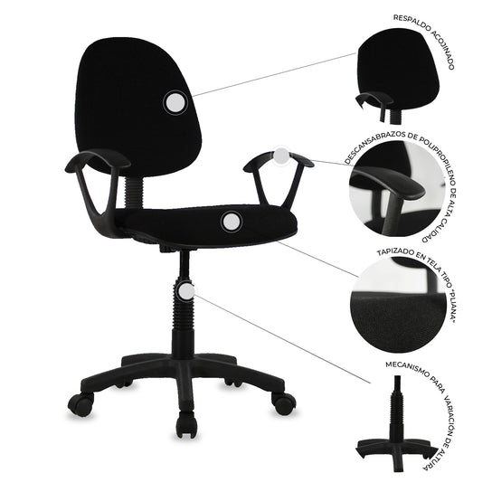 Silla Secretarial 009