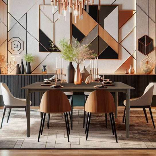 Mesa de Comedor Rectangular Madeira Chapa 150