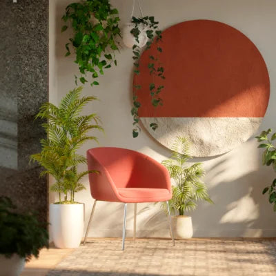 Sillón Gala Patas Acero Negro