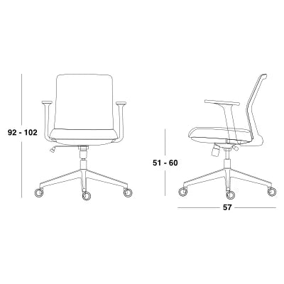 SILLA RS-200/10 (negra)
