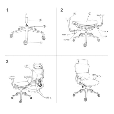 SILLÓN PRESIDENCIAL RP-9050