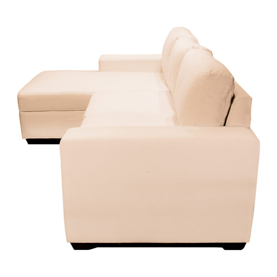Sala en L Kubo Beige