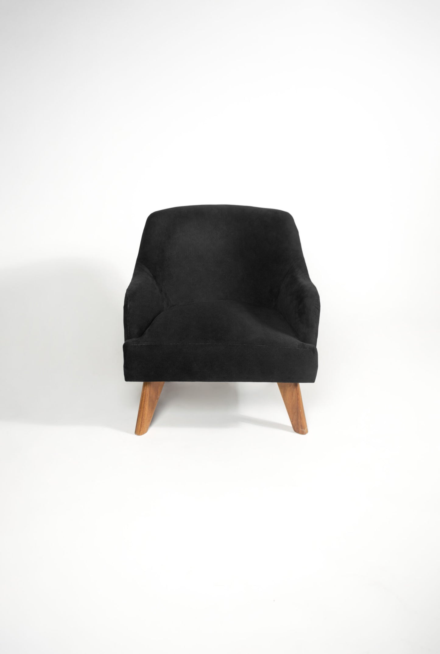 Silla Mini Edna/Negra Terciopelo