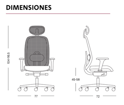 SILLA JULIA RE-2500