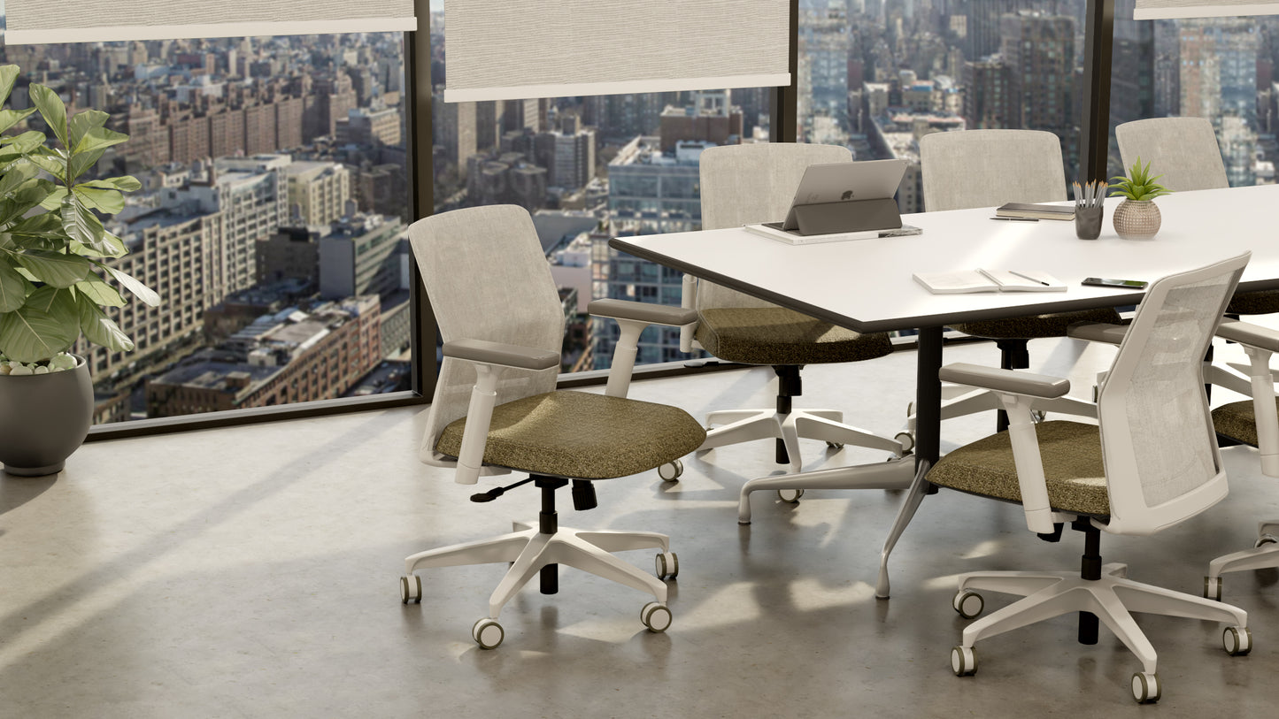 SILLA RS-200 BL/10 (estructura blanca)