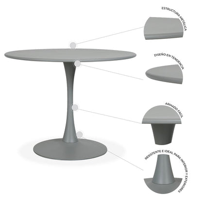 Mesa Circular Vittoria 100cm