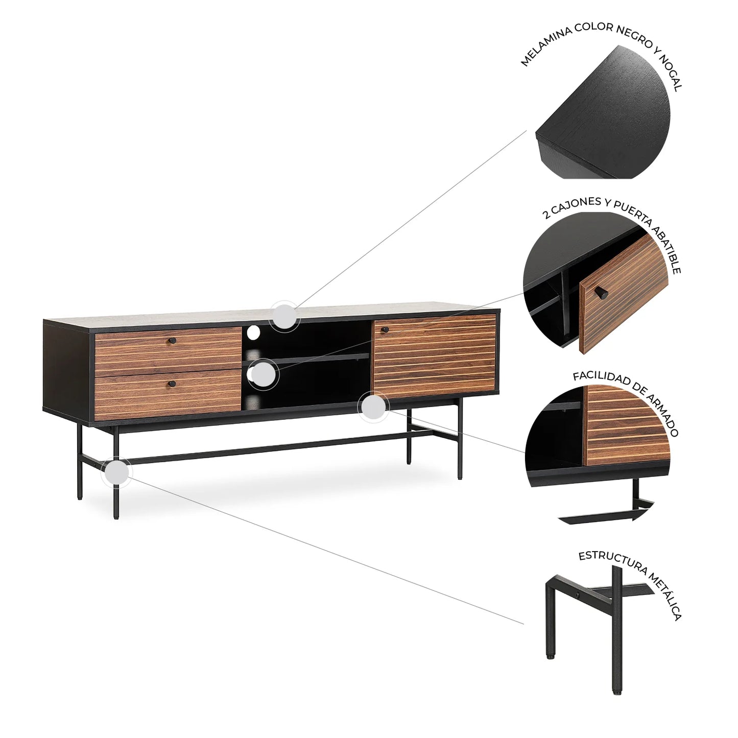 Mueble TV Piamonte