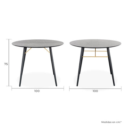 Mesa de Comedor Circular Onno