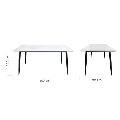 Mesa de Comedor Rectangular Sora