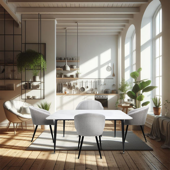 Mesa de Comedor Rectangular Sora