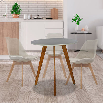 Mesa de Comedor Circular Frankfurt 80cm
