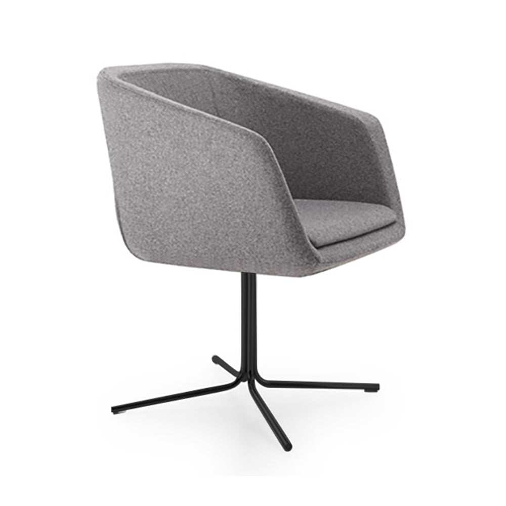 Sillón Meg Base Patas Acero