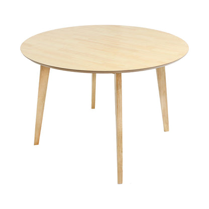Mesa de Comedor Circular Madeira Chapa 110