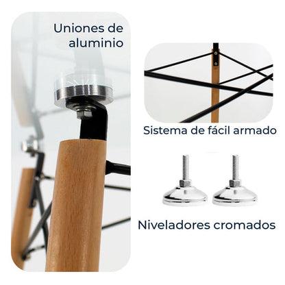 Mesa de Comedor Rectangular Oslo T5