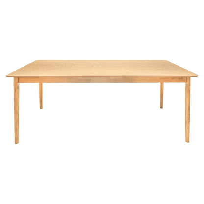 Mesa de Comedor Rectangular Madeira Chapa 180