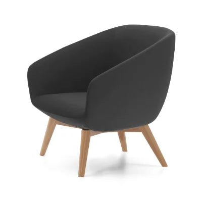 Sillón Breck Lounge Patas Madera