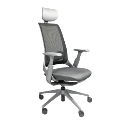SILLA RECLINABLE AVA RE-1830/GR c/ cabecera