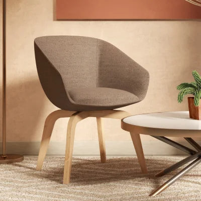 Sillón Breck Lounge Patas Madera