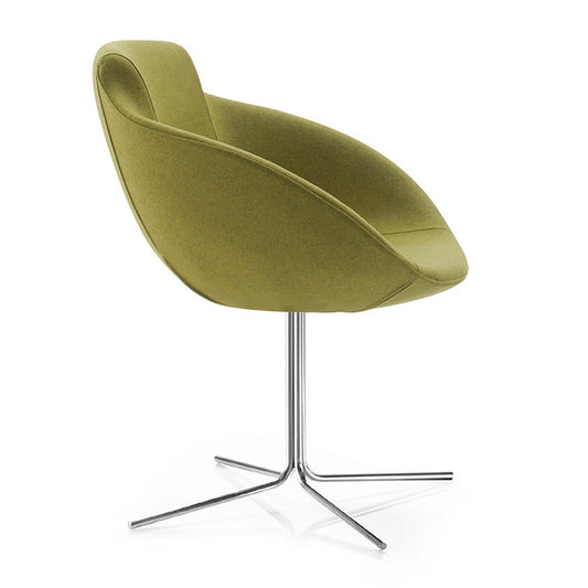 Sillón Tula Patas Acero Cromado