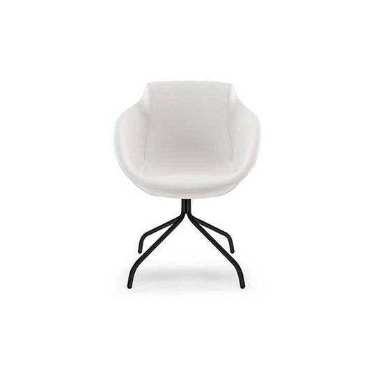 Sillón Tula Patas Acero Negro