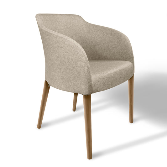 Sillón Brigida Patas Madera